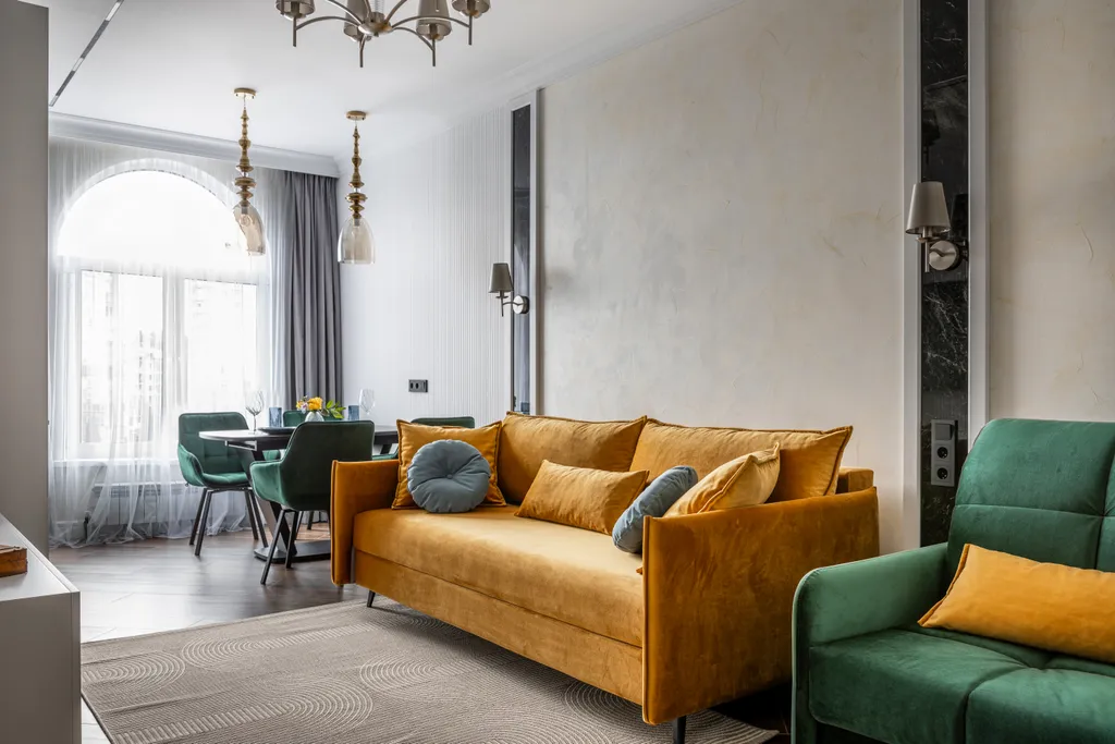 Дизайнерская новая квартира с шикарным видом на Дендропарк