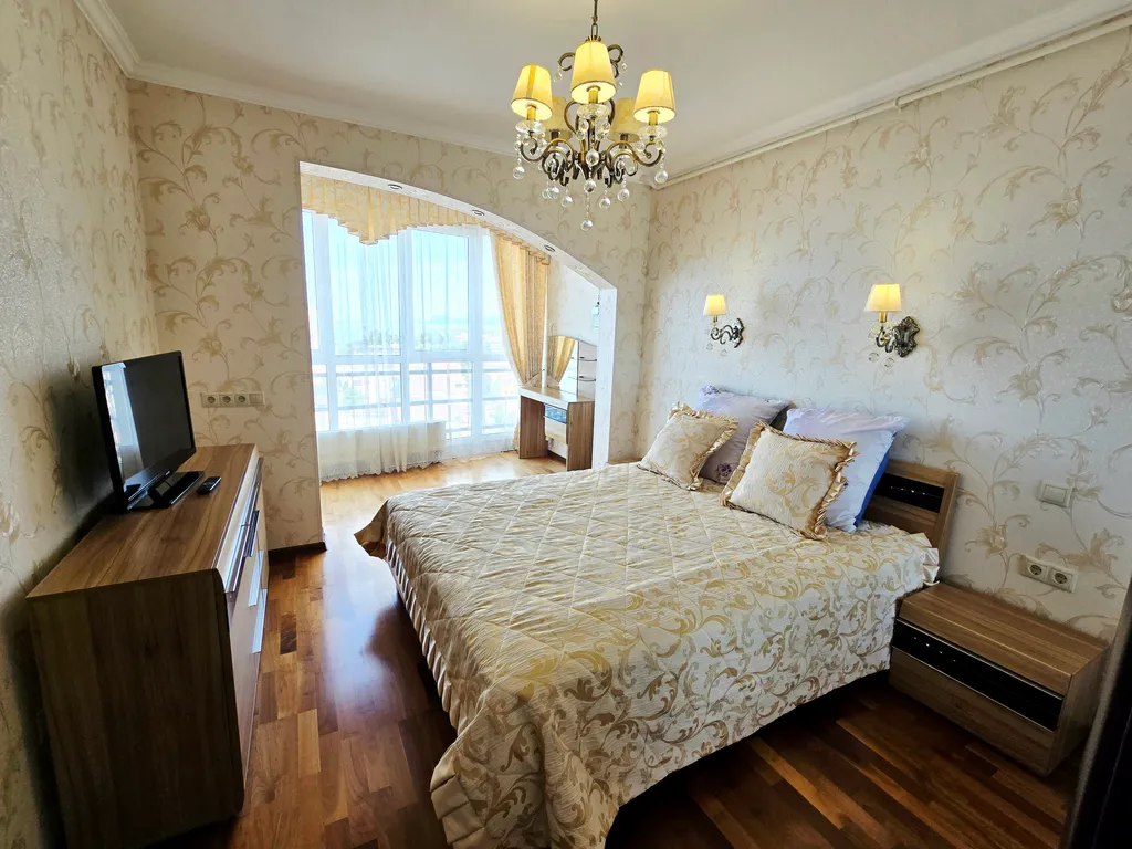 Квартира Просторная квартира с панорамным шикарным видом на море — Адлер