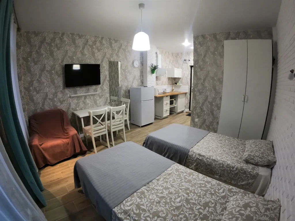 Студия с видом на горы