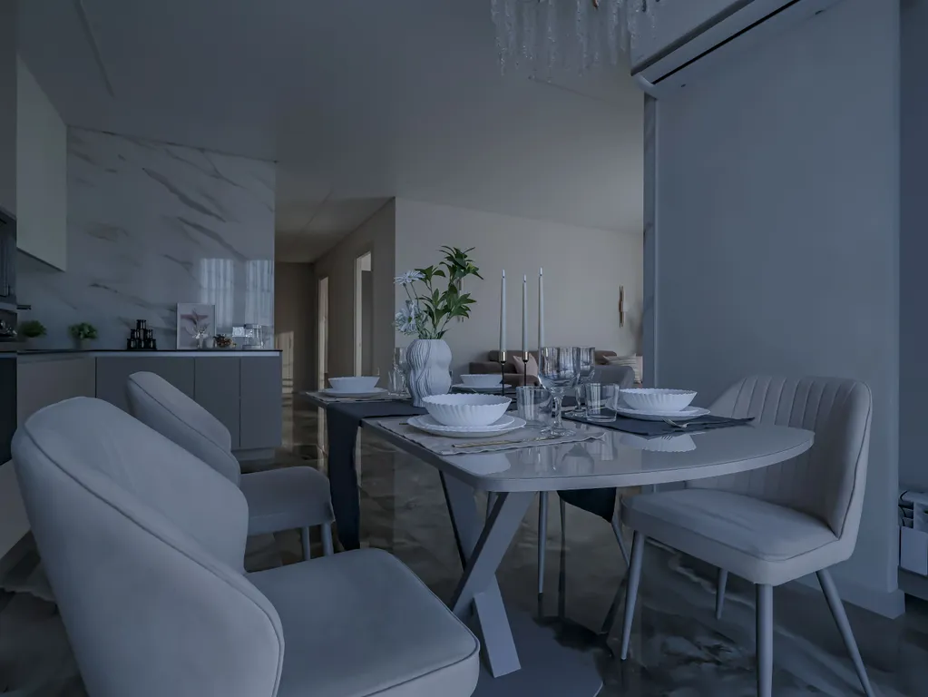 Просторная новая квартира в центре рядом с ТЦ Алимпик