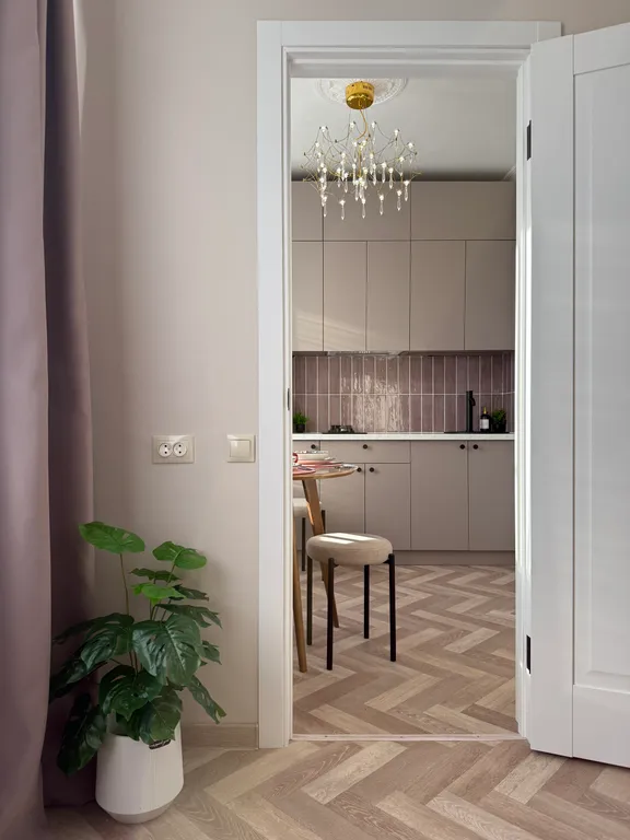 Двухкомнатная квартира напротив Лечебного парка