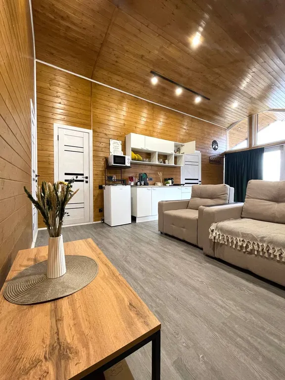 Глемпинг Мечта у Волги с бочкой Фурако