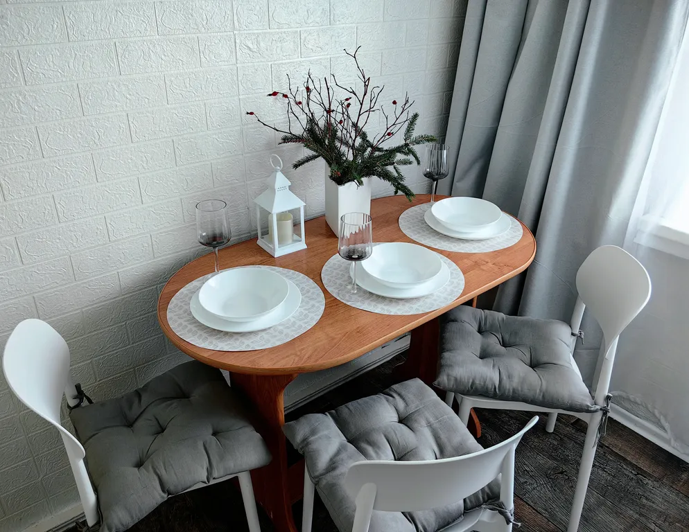 Двухкомнатная квартира в центре рядом с красивой набережной