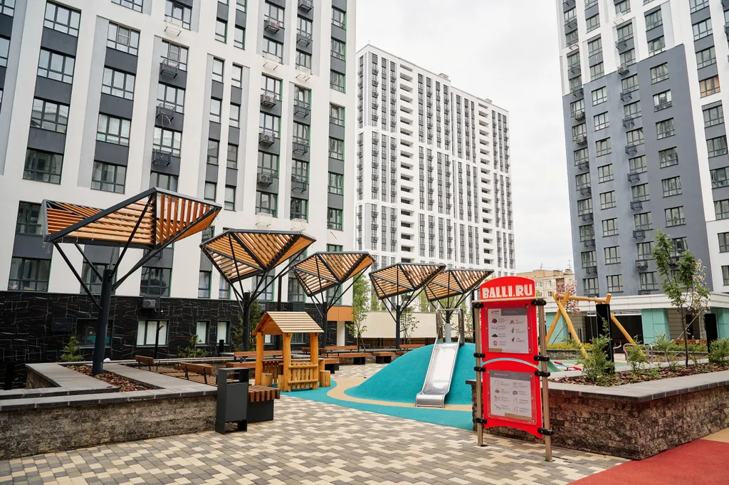 Квартира Квартира Уютная студия в ЖК " Панова Парк" — Самара