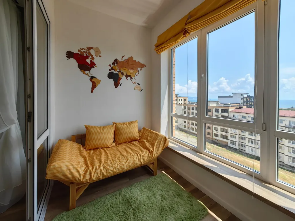 Новая стильная квартира с видом на Черное море с.Мысхако Новороссийск