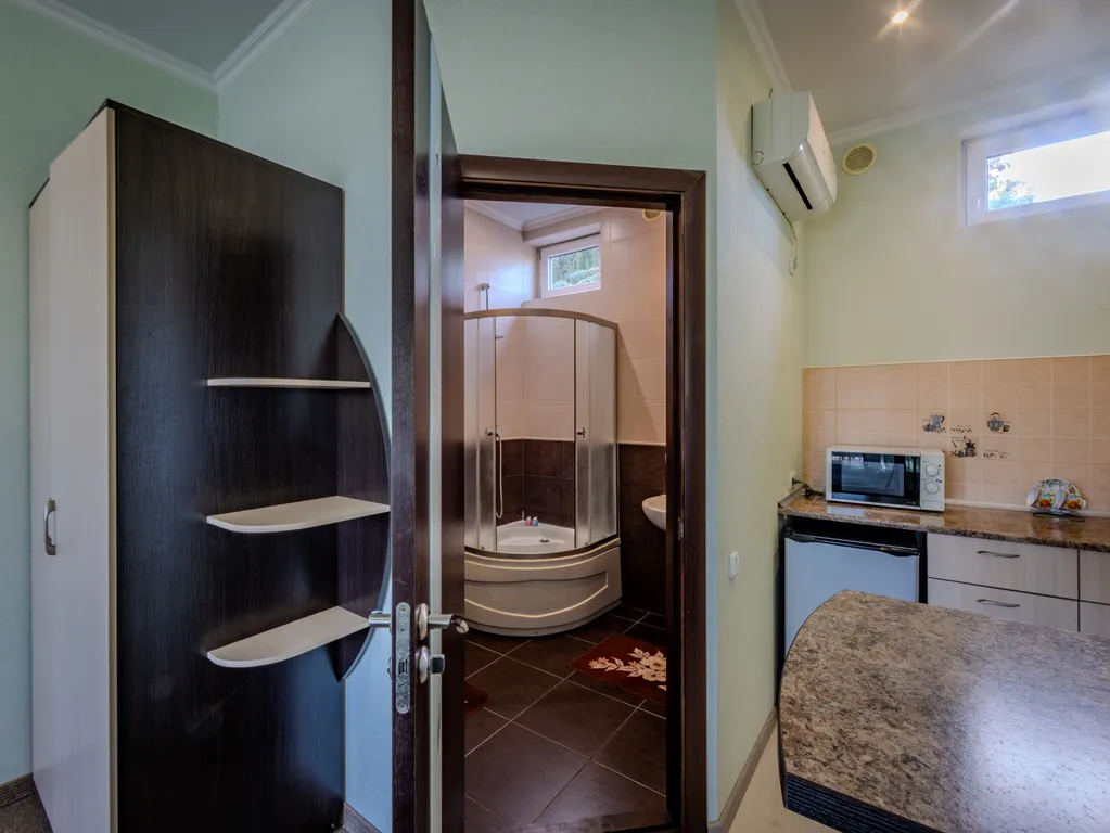 Двухместный номер с одной кроватью, террасой