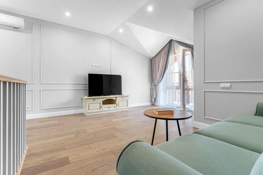 Дом с джакузи под открытым небом