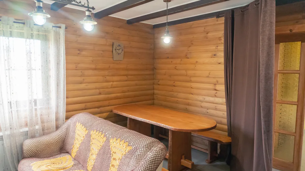 Коттедж с баней, банным чаном и бассейном