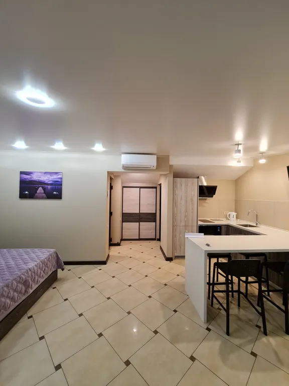 Люкс студия возле парка с видом на море