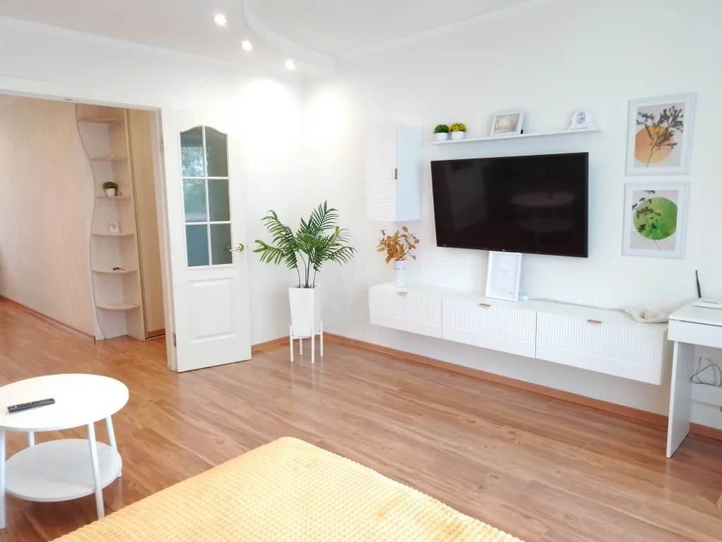 Уютная квартира с видом на фонтан