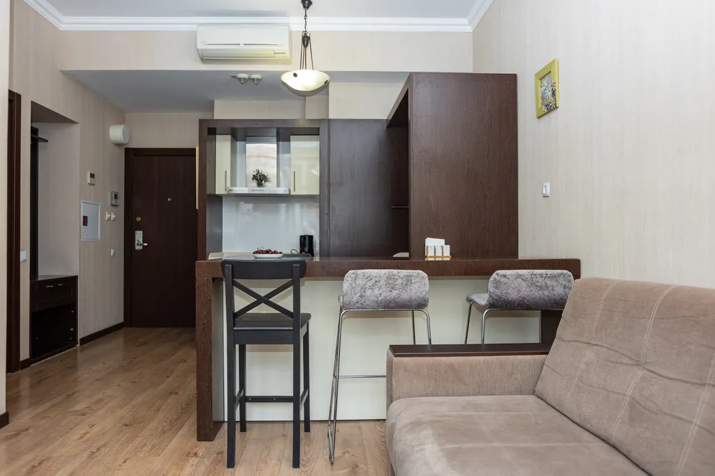 Однокомнатные апартаменты на курорте Красная Поляна