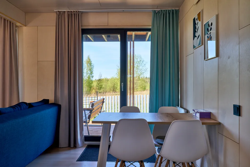 Коттедж с баней и чаном