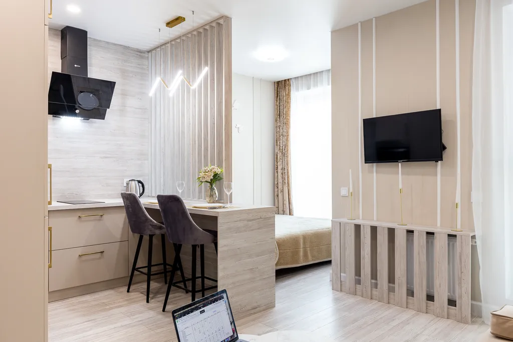 Стильная студия Котор в ЖК Минск Мир