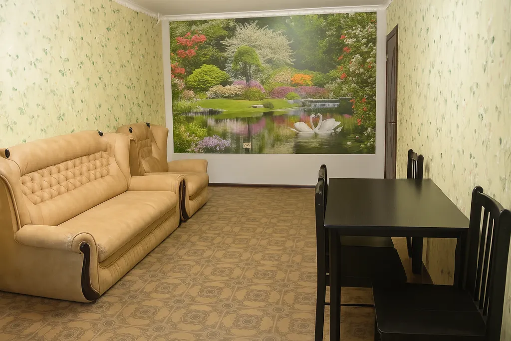 Квартира Просторная 3-комнатная квартира в удобном месте — Алушта