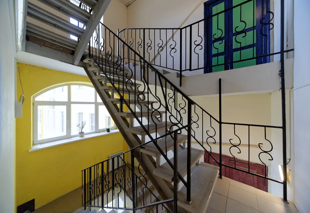 Квартира Квартира Deluxe Yellow Yard с балконом и парковкой в самом центре — Санкт-Петербург