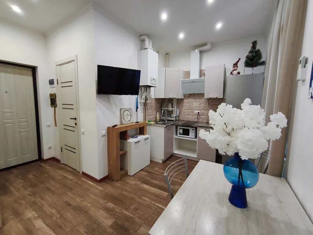 Современная студия в горах