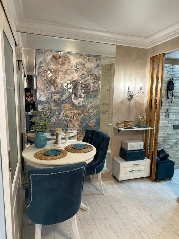 Квартира с дизайнерским ремонтом