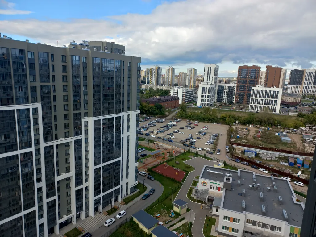 Квартира Квартира в новом доме с панорамным видом на центр города и Волгу — Казань