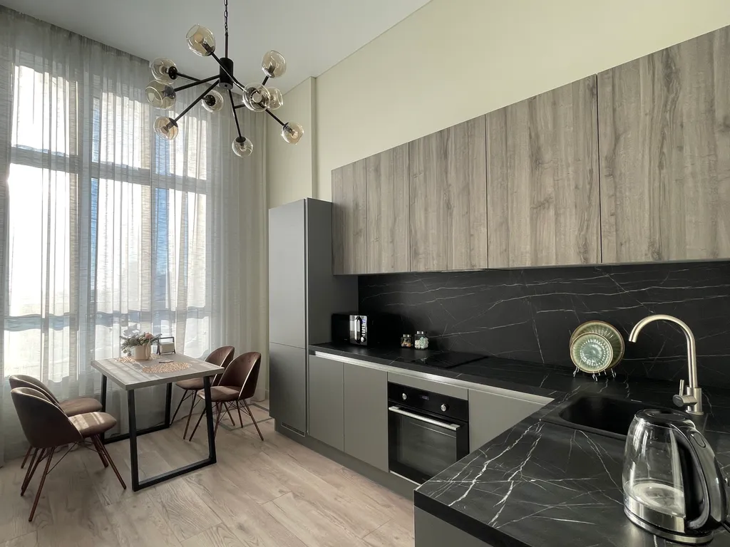 Квартира-пентхаус с высокими потолками