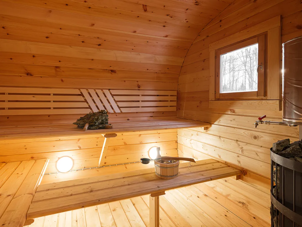 Уютный дом Шишкин Плейс в лесу с чаном и баней