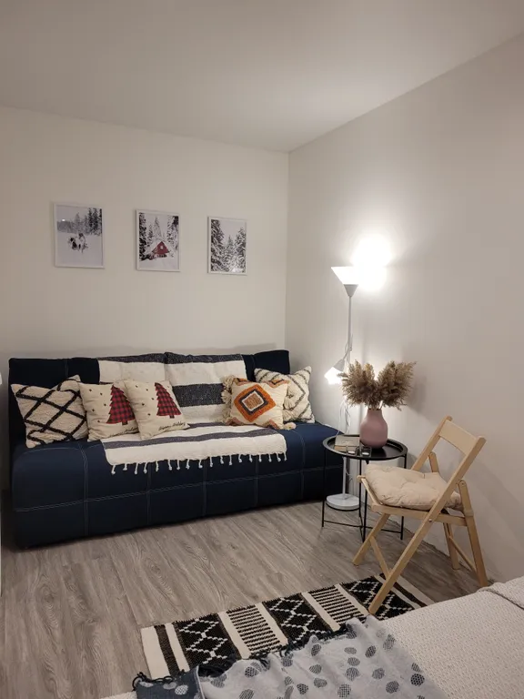 Уютная квартира с панорамным видом на город и Кольский залив