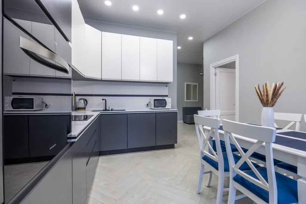 Квартира Квартира Дизaйнeрcкая евротрёшка в ЖК Нeаdliner — Москва