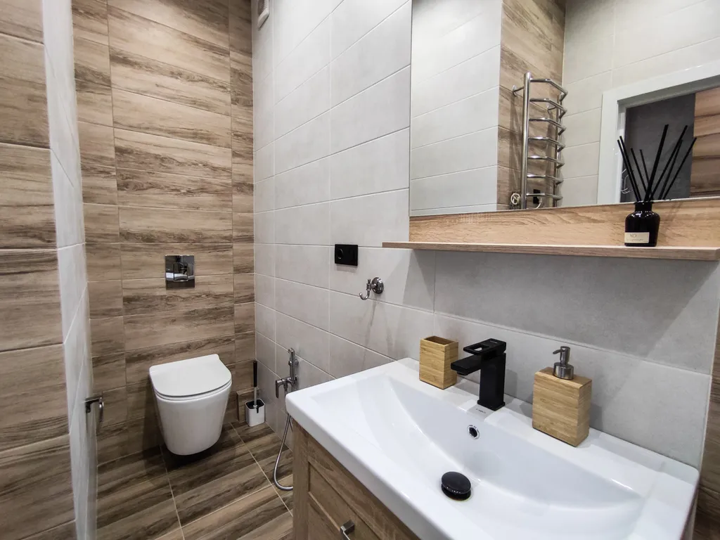 Двухкомнатная студия с красивым видом на город