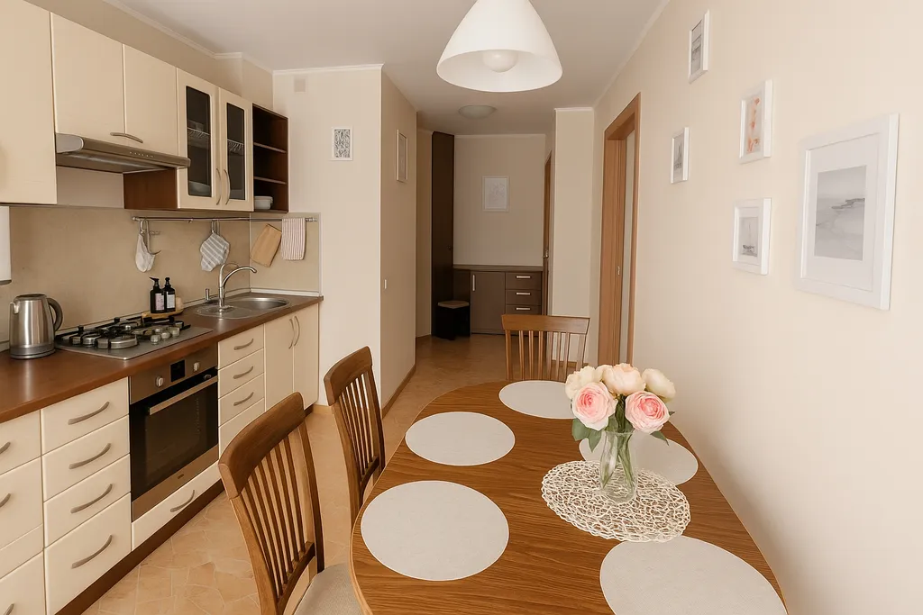 Квартира Уютная квартира в центре с кроватью люкс — Калининград