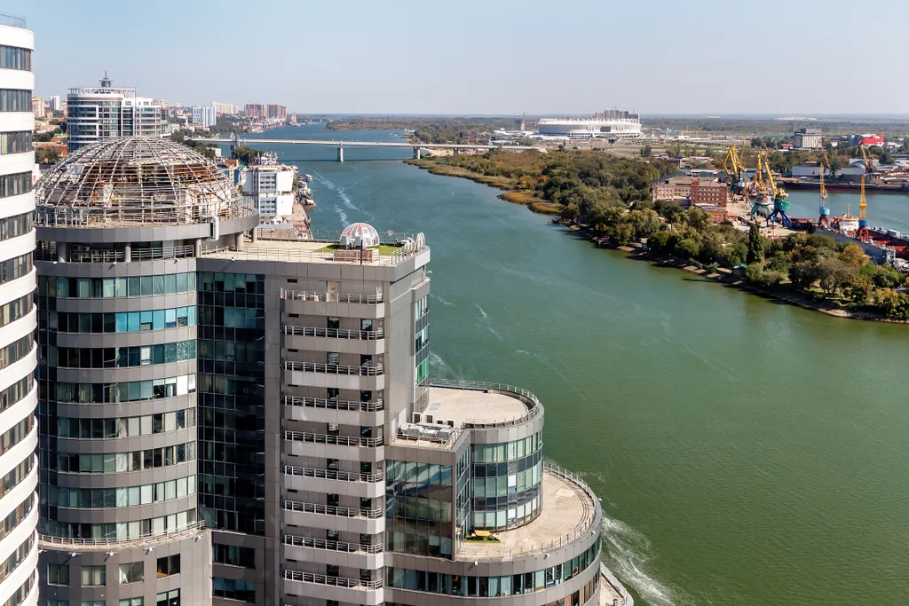 Студия с видом на Дон