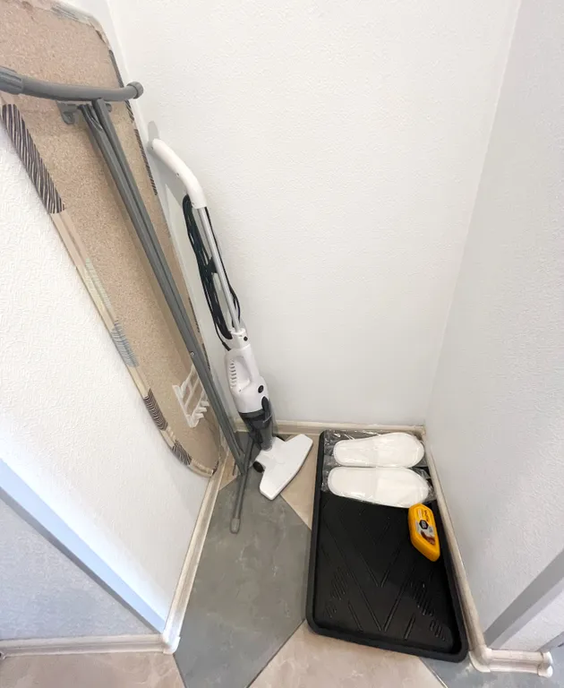 Уютная студия с красивым видом из окон