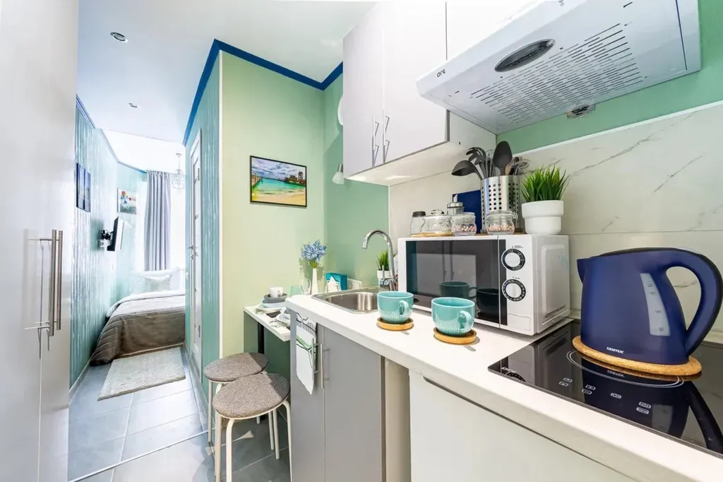 Уютная квартира-студия в ЖК Адмирал Waterhouse