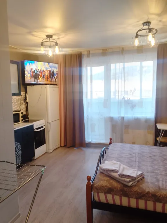 Уютная квартира студия в центре города, в новостройке