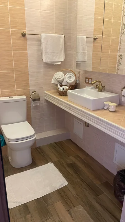 Панорамный 2-комнатный номер, город как на ладони