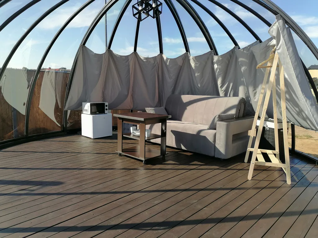 Глэмпинг Как на ладони