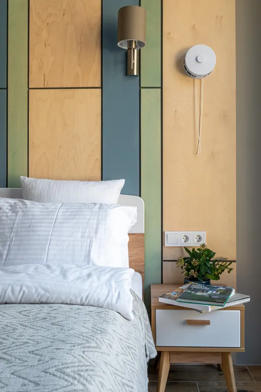 Апартаменты в Куб-терра, Голубой лён