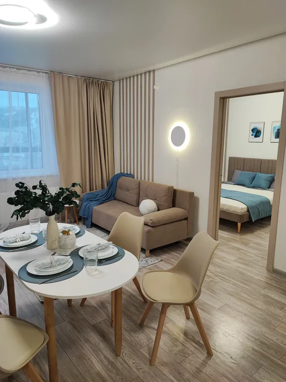 Уютная квартира с новым ремонтом и потрясающим видом — аренда посуточно в Миасс