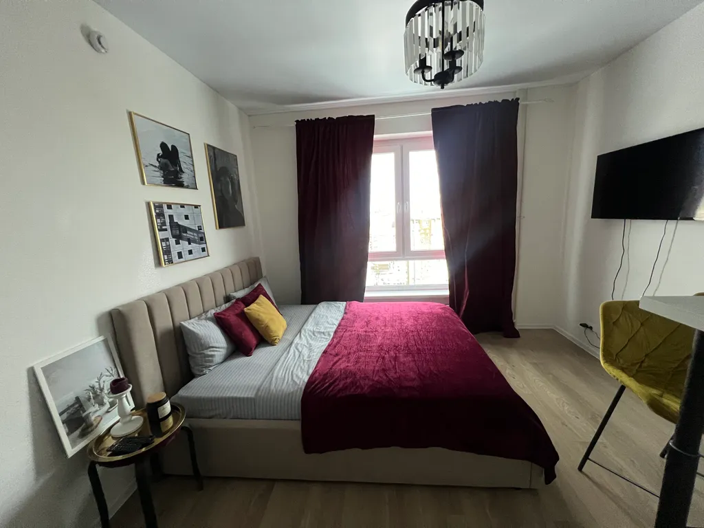 Стильные апартаменты с видом на город