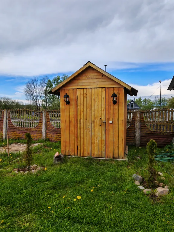 Домик-баня на озере Освейское