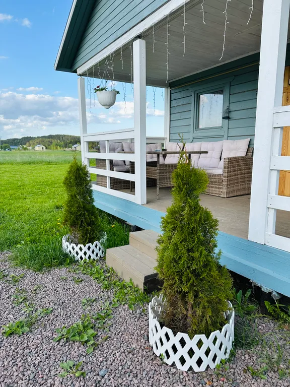 Дом с баней и банным чаном