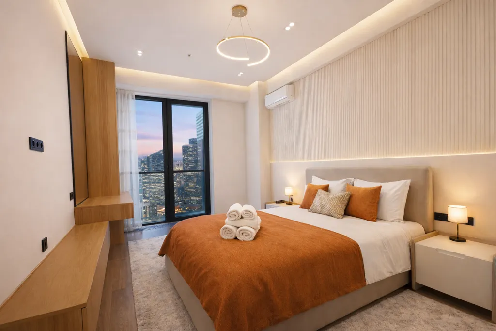 Просторная квартира в современном стиле