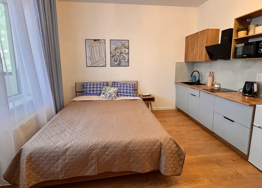 Просторная студия в новом ЖК