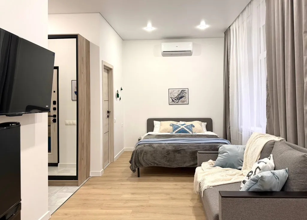 Светлая студия в ЖК Видный город