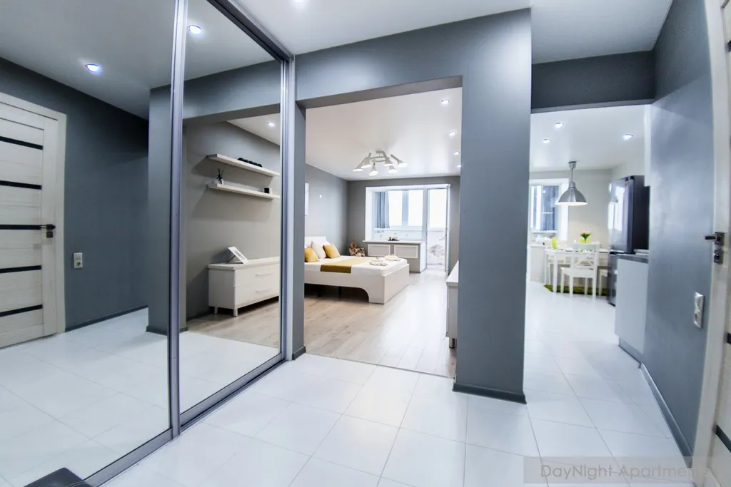 Шикарный вид на город с высоты 16 этажа