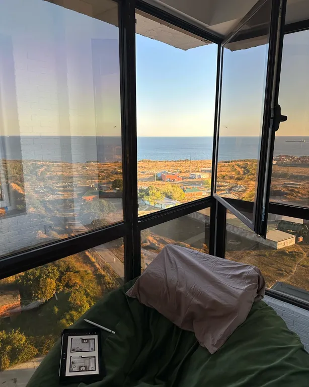 Новая квартира с шикарным видом на море — аренда посуточно в Новороссийск