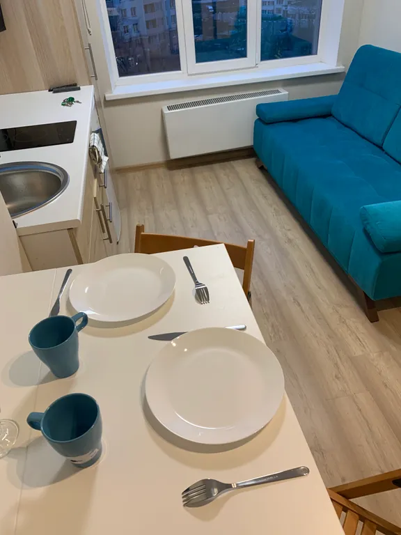 Квартира Квартира Уютная студия у метро Селигерская — Москва