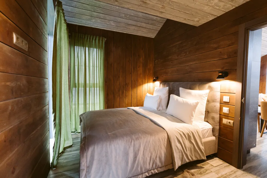 Домик с камином и кондиционером