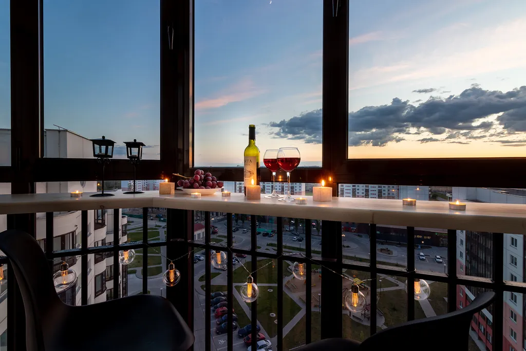Apartment with a beautiful view