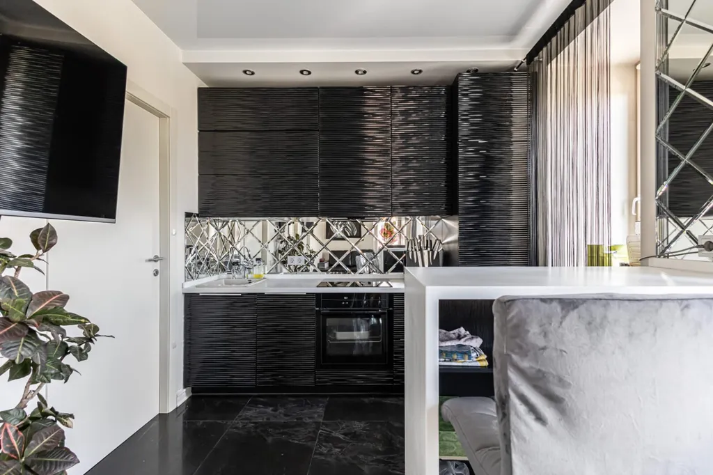 Стильная квартира с красивым видом