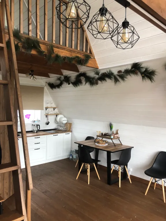 Дом с баней и чаном