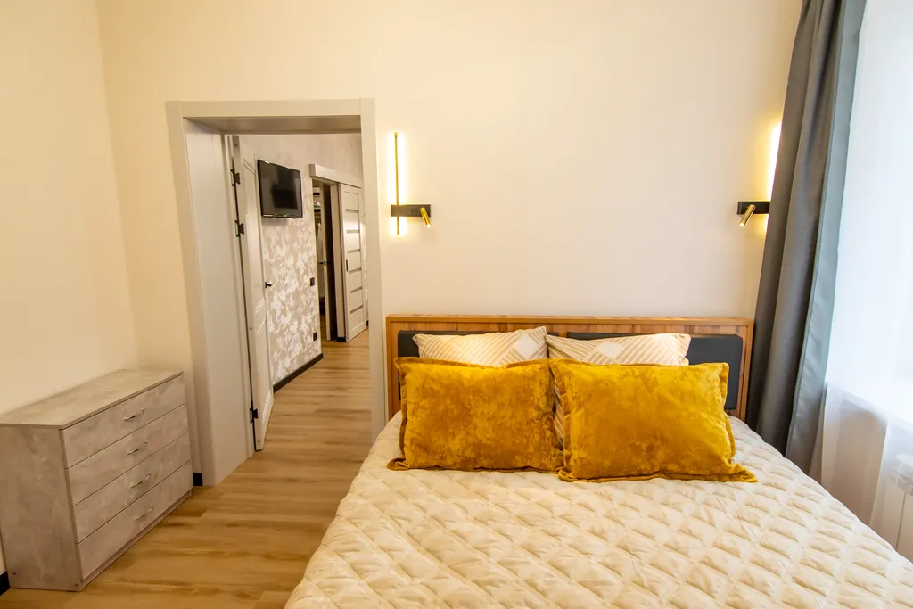 Уютная квартира "Горчица" в центре города